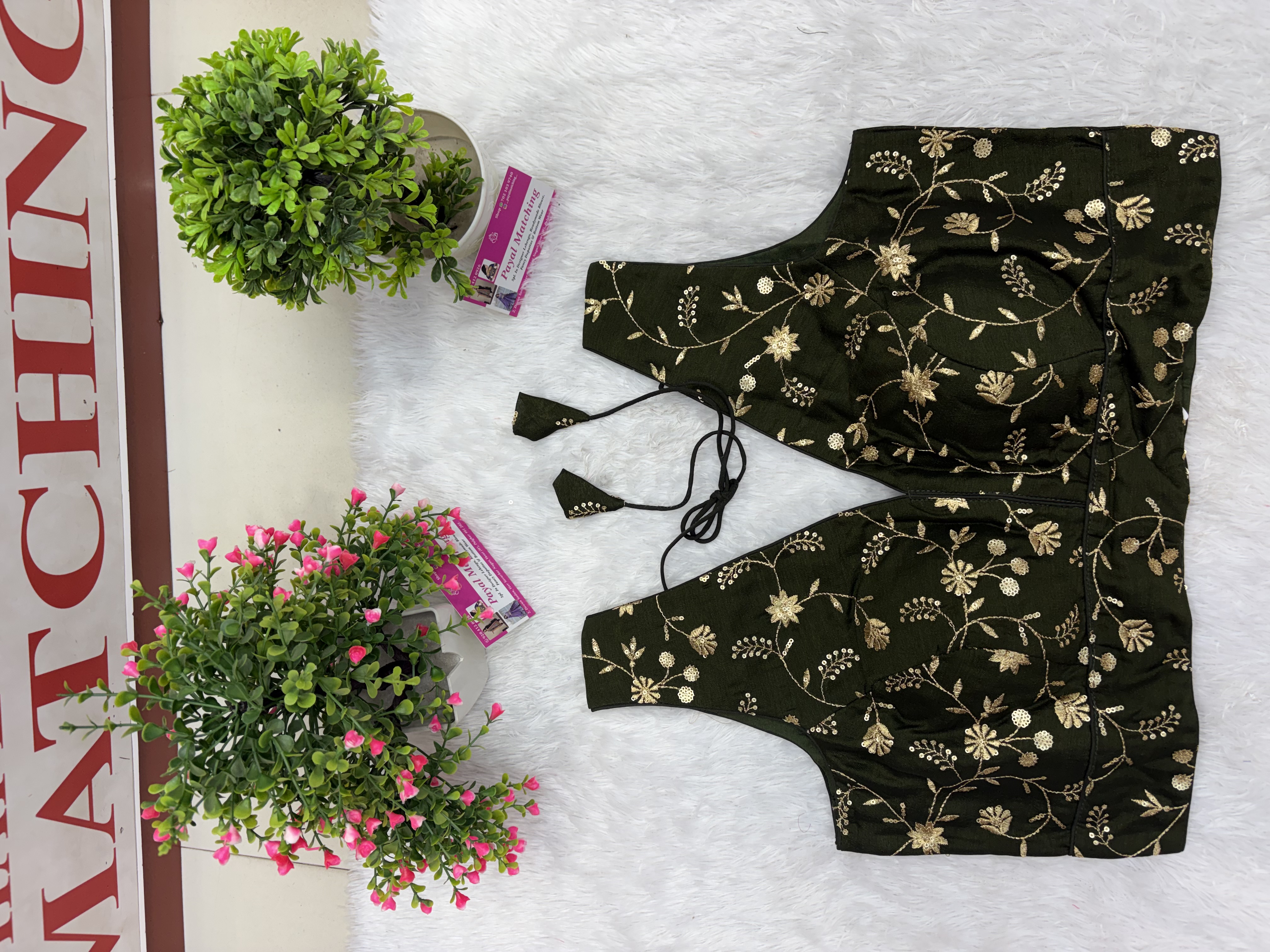 Embroidered Designer Blouse 💕